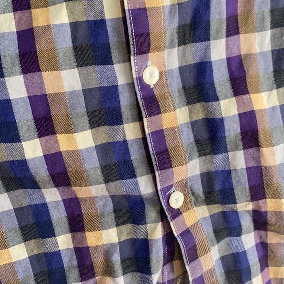 💚Ben Sherman plaid shirt XL plaid button up - Picture 3 of 4
